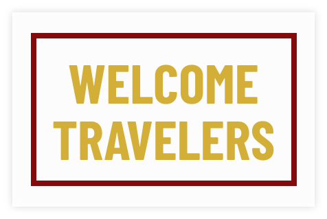 Welcome travellers